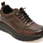 Pantofi sport Barbati BITE THE BULLET maro, 86706, din piele naturala