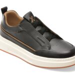 Pantofi sport Barbati GRYXX negri, 59356, din piele naturala