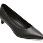 Pantofi eleganti femei FLAVIA PASSINI negri, 95514, din piele naturala