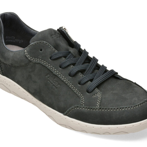 Pantofi sport Barbati RIEKER bleumarin, 8300, din piele naturala