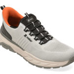 Pantofi sport Barbati RIEKER gri, 6153, din material textil