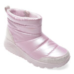Ghete Fete SKECHERS roz, UNO LITE, din material textil