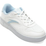 Pantofi sport DAMA ANTA albi, 2638011, din piele ecologica
