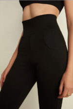 Colanti Yami, din bumbac gros, model cu push-up - imagine 2