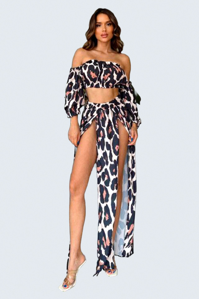 compleu-plaja-naila-fusta-si-top-scurt-spots-bej-negru-marime45695 Compleu plaja Naila fusta si top scurt, Spots, Bej/Negru, Marime universala S/M - imagine 1
