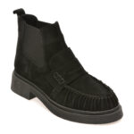 Ghete Femei EPICA negre, 3154579, din piele intoarsa