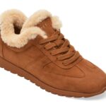 Pantofi sport DAMA GRYXX maro, 975B201, din piele intoarsa
