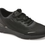 Pantofi sport Barbati GEOX negri, U65N8B, din material textil
