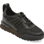 Pantofi sport Barbati REPLAY negri, MS1P72L, din piele naturala