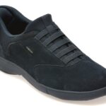 Pantofi sport Barbati GEOX bleumarin, U56MXB, din piele intoarsa