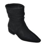 Botine EPICA negre, H520, din piele intoarsa