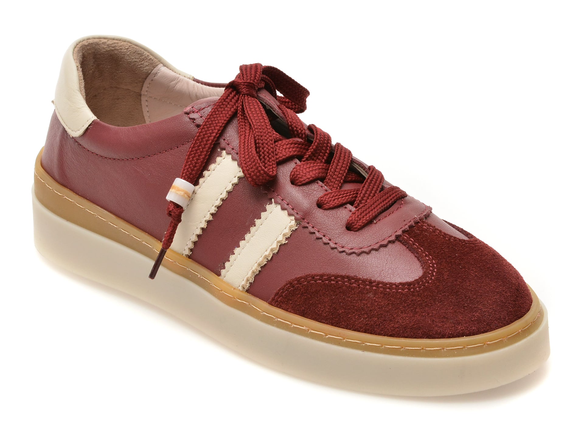 e00a6e720eb493929a0d66389a69e925c7b81ca0cf188a9df68504ab75f2dd22 Pantofi sport DAMA FLAVIA PASSINI visinii, BUL1454, din piele naturala - imagine 1