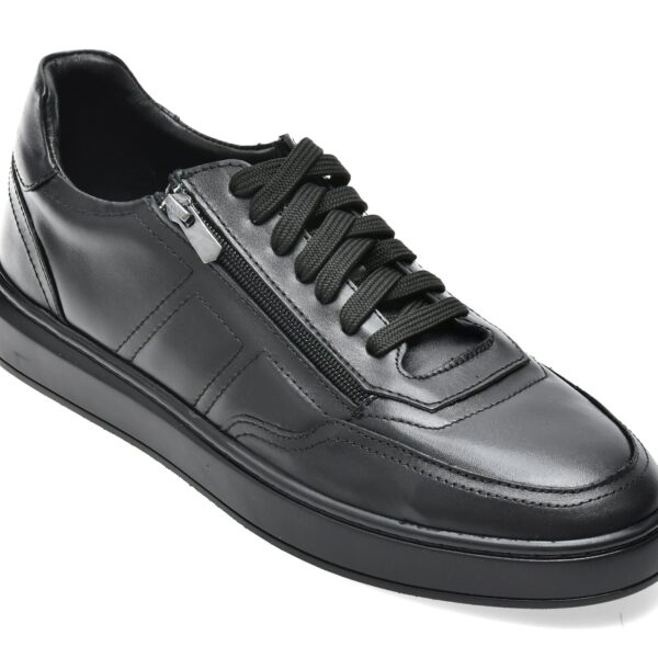 Pantofi sport Barbati GRYXX negri, BF1200, din piele naturala