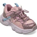 Pantofi sport Fete GRYXX roz, WD002, din piele ecologica