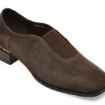 Pantofi casual Femei FLAVIA PASSINI maro, 39803, din piele intoarsa