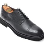 Pantofi eleganti LE COLONEL negri, 65402, din piele naturala