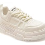 Pantofi sport Barbati GRYXX albi, 69083, din piele naturala