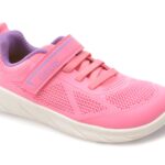 Pantofi sport Fete GEOX roz, J65PCA, din material textil
