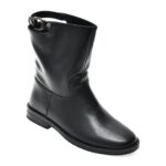 Ghete Femei FLAVIA PASSINI negre, ATC473, din piele naturala