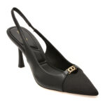 Pantofi eleganti femei ALDO negri, AUGUSTAS 007, din piele ecologica