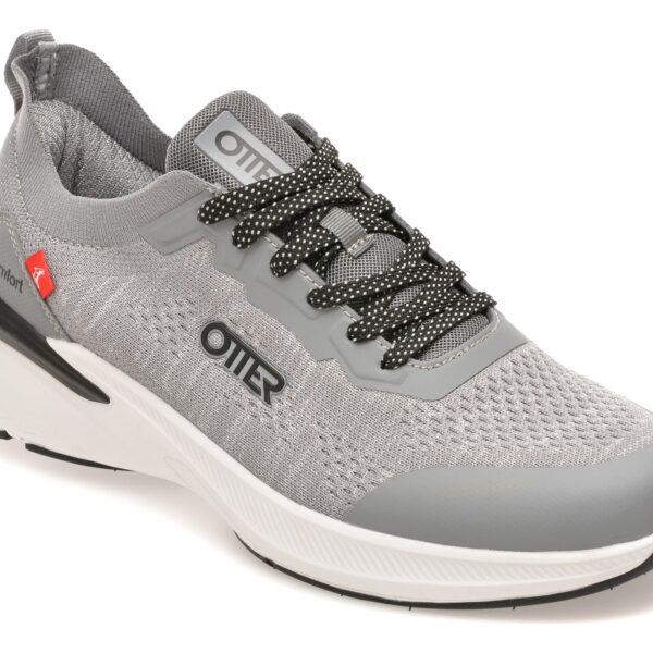Pantofi sport Barbati OTTER gri, 30359, din material textil