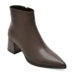 Botine FLAVIA PASSINI maro, AC6510, din piele naturala