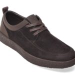 Pantofi casual Barbati EPICA maro, 1557, din piele intoarsa